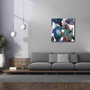 'Hojas Petreas III' by Daniela Fedele, Giclee Canvas Wall Art,37x37