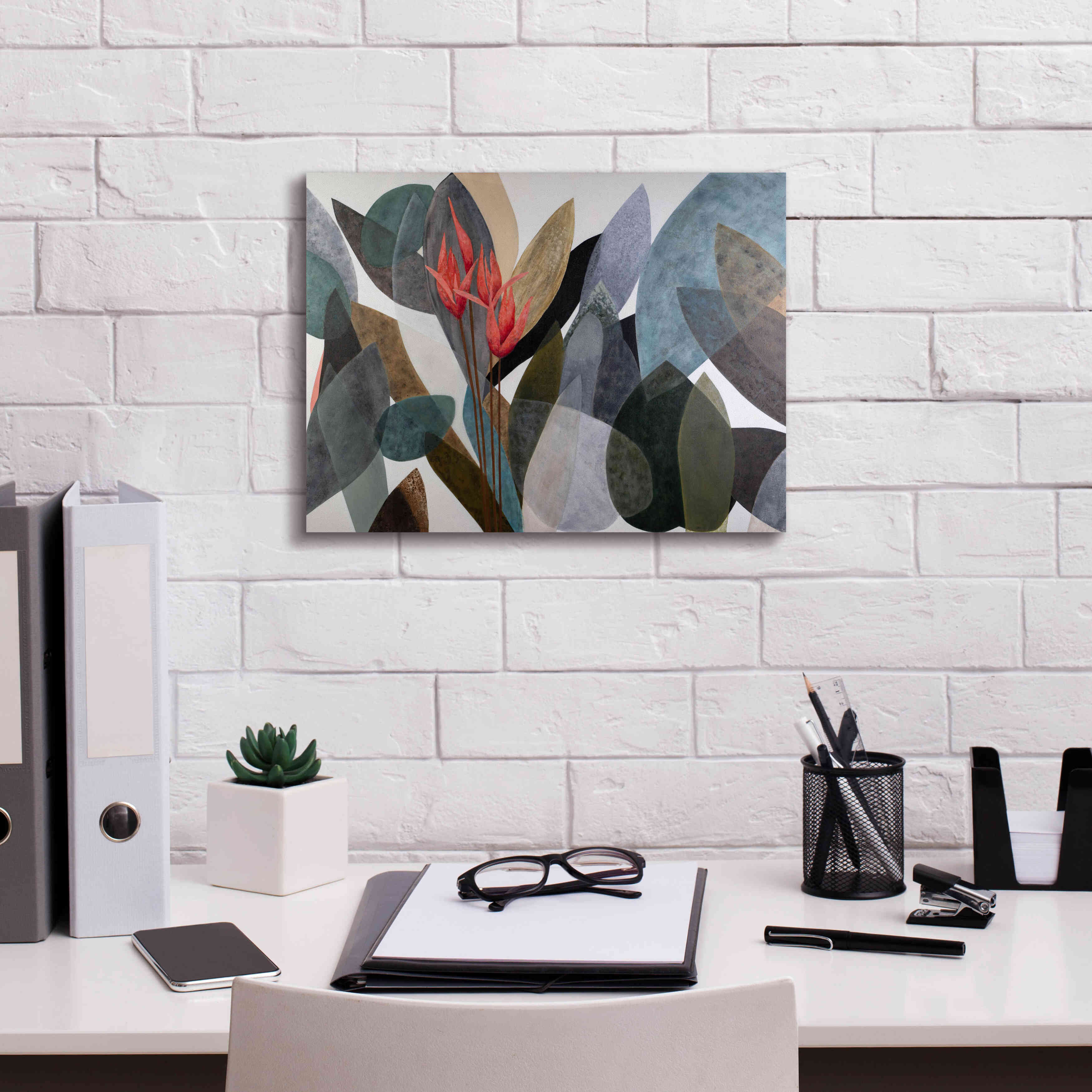 'Jardin Eterno 1' by Daniela Fedele, Giclee Canvas Wall Art,16x12