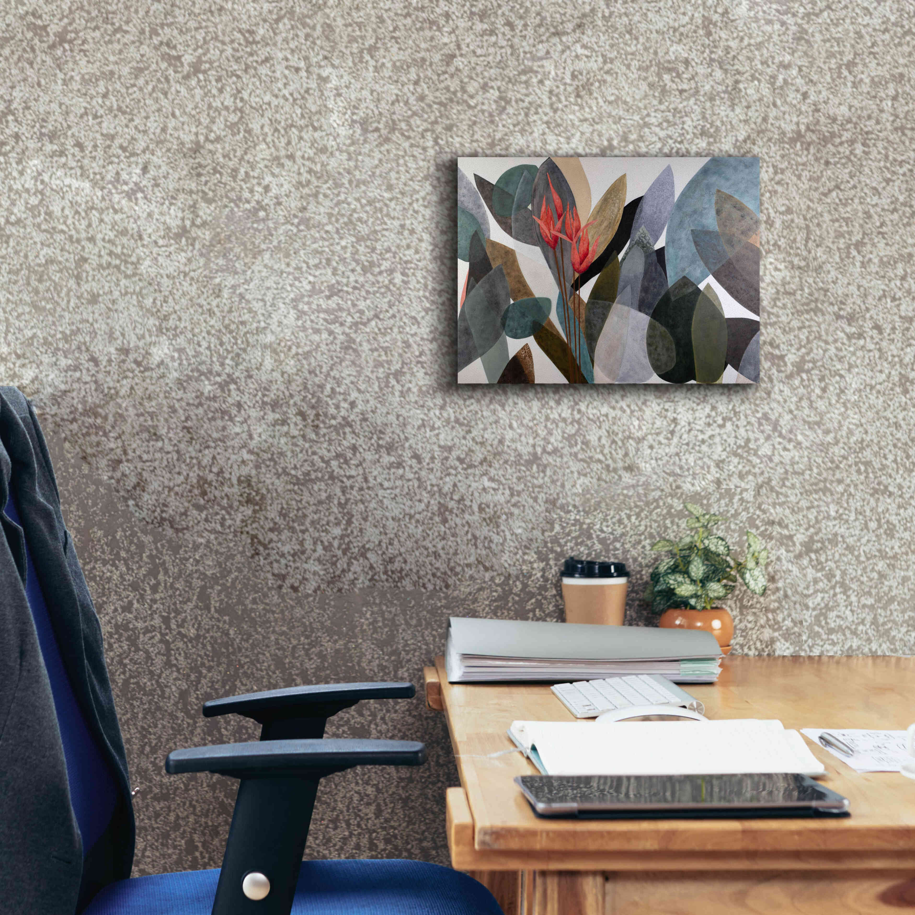 'Jardin Eterno 1' by Daniela Fedele, Giclee Canvas Wall Art,16x12