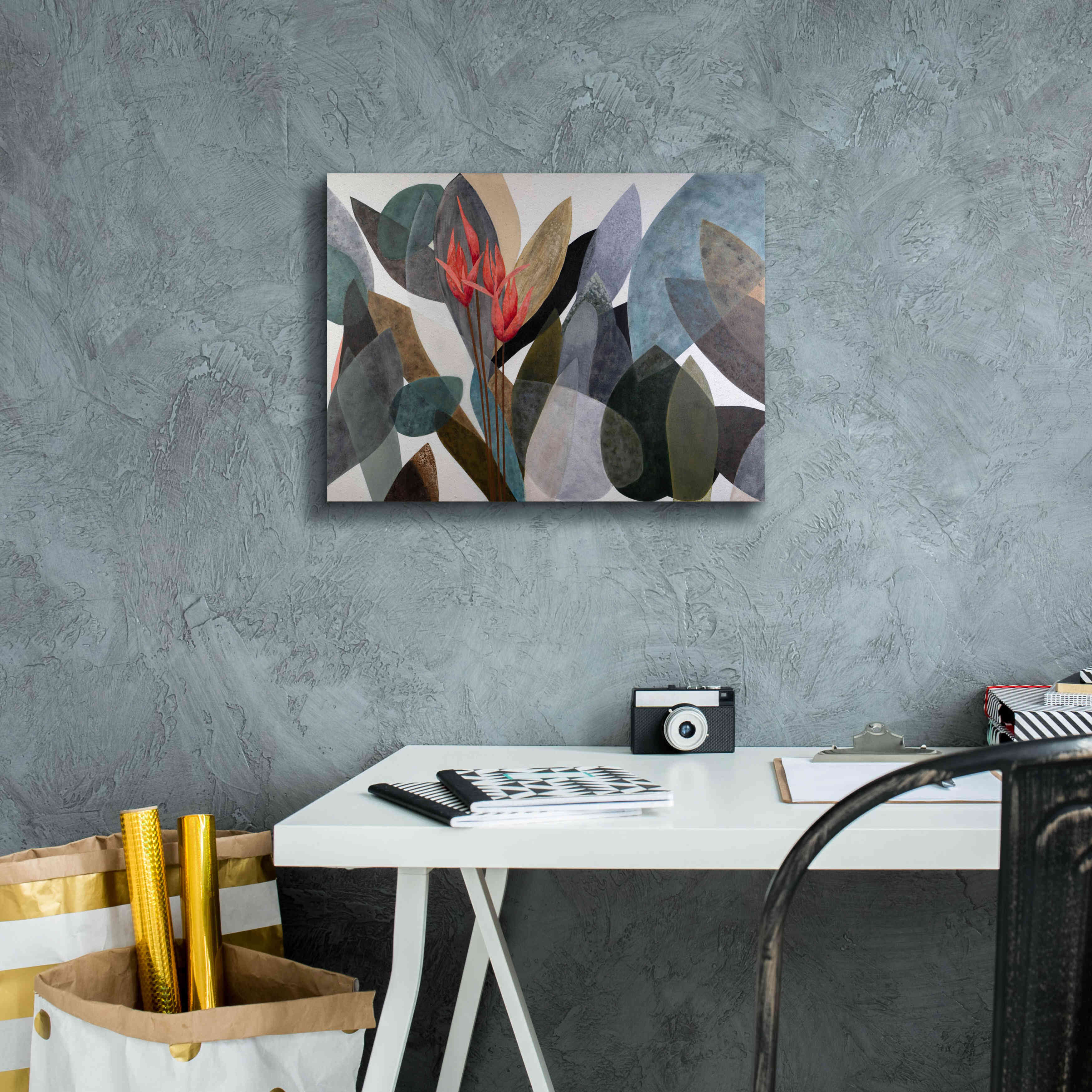 'Jardin Eterno 1' by Daniela Fedele, Giclee Canvas Wall Art,16x12