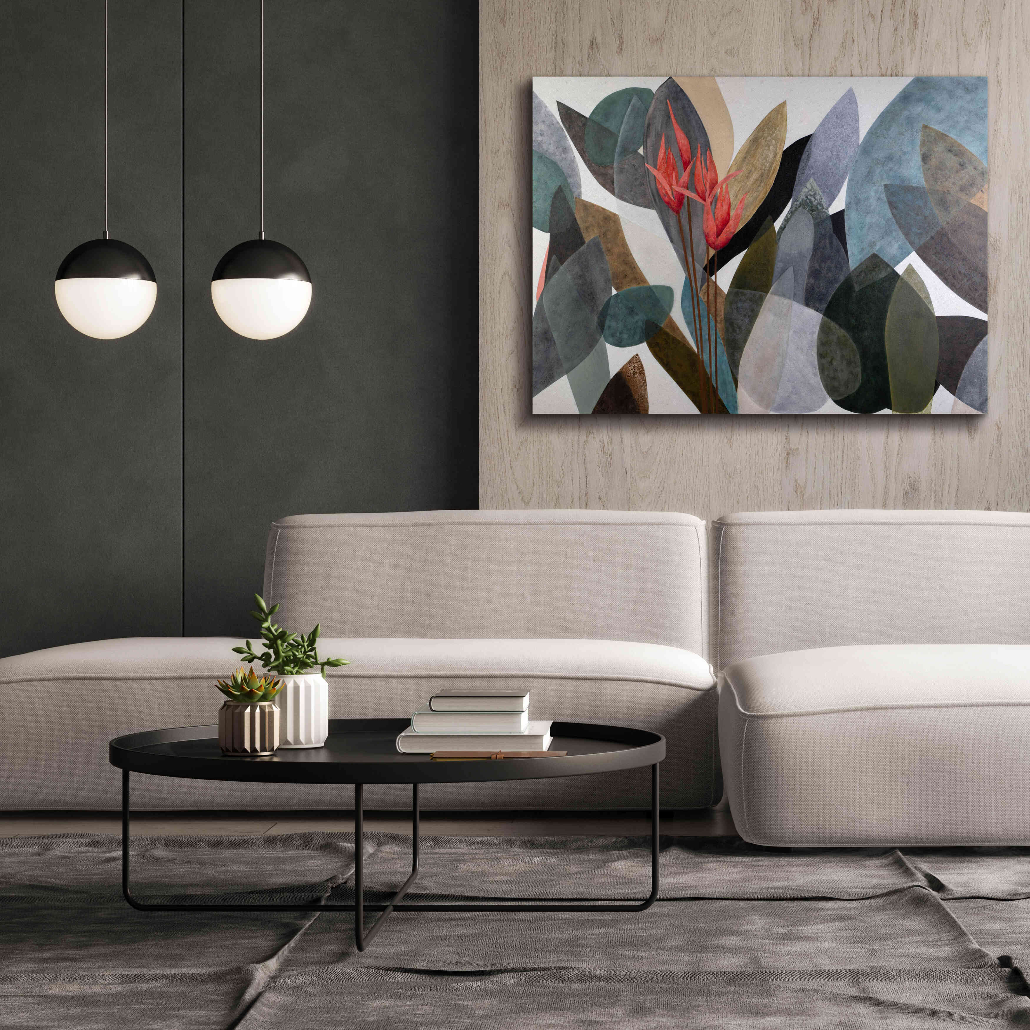 'Jardin Eterno 1' by Daniela Fedele, Giclee Canvas Wall Art,54x40