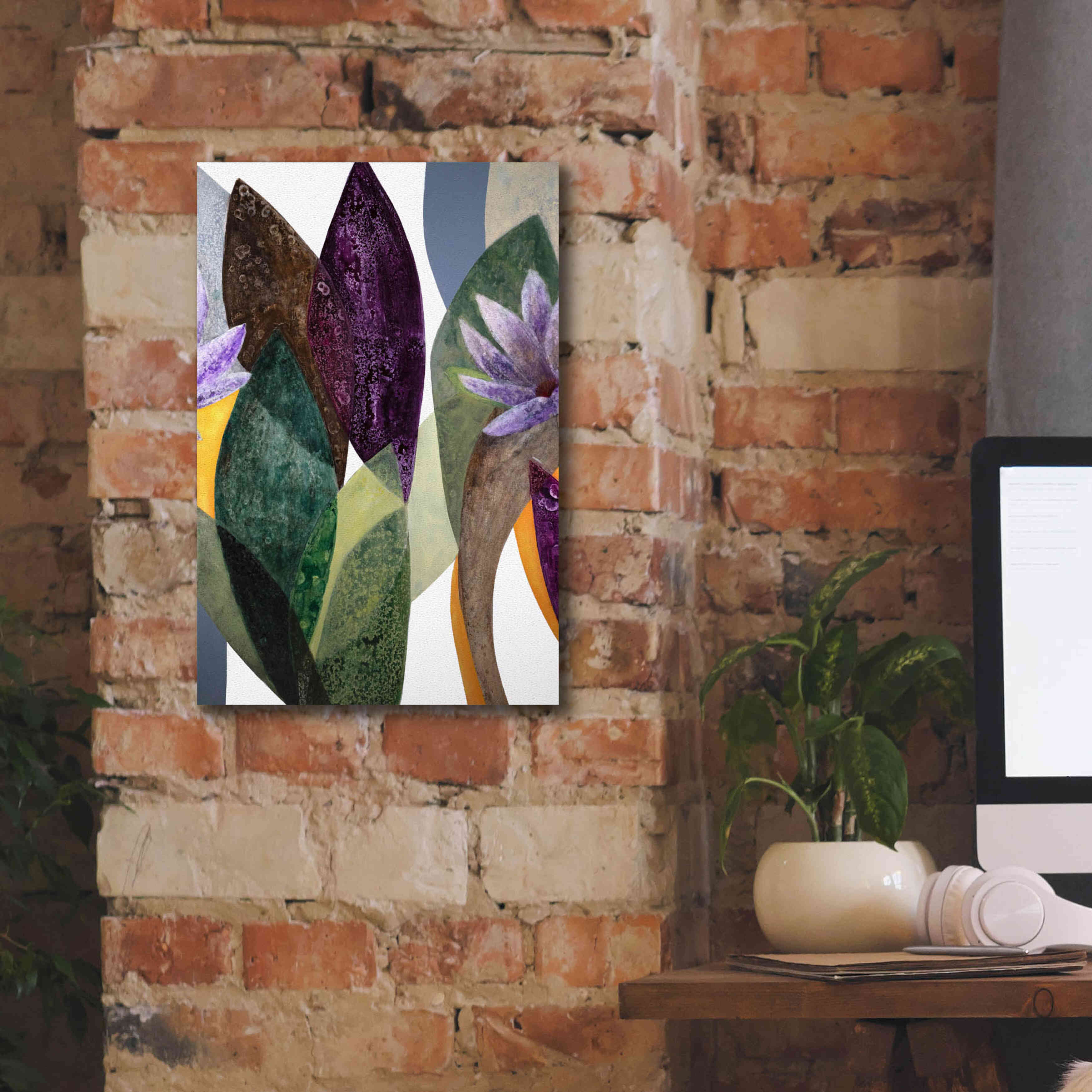 'Jardin Eterno 3' by Daniela Fedele, Giclee Canvas Wall Art,12x18