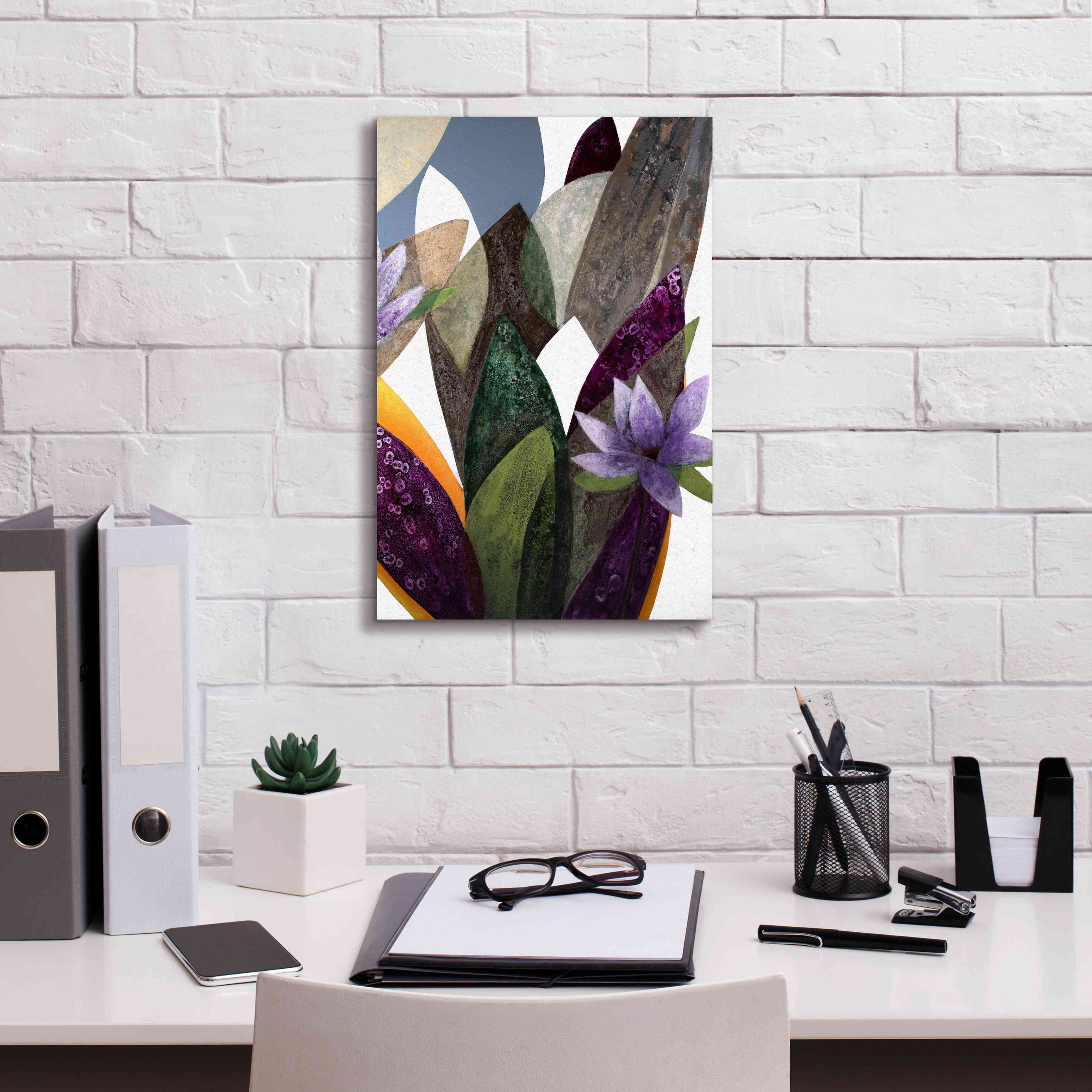 'Jardin Eterno 4' by Daniela Fedele, Giclee Canvas Wall Art,12x18
