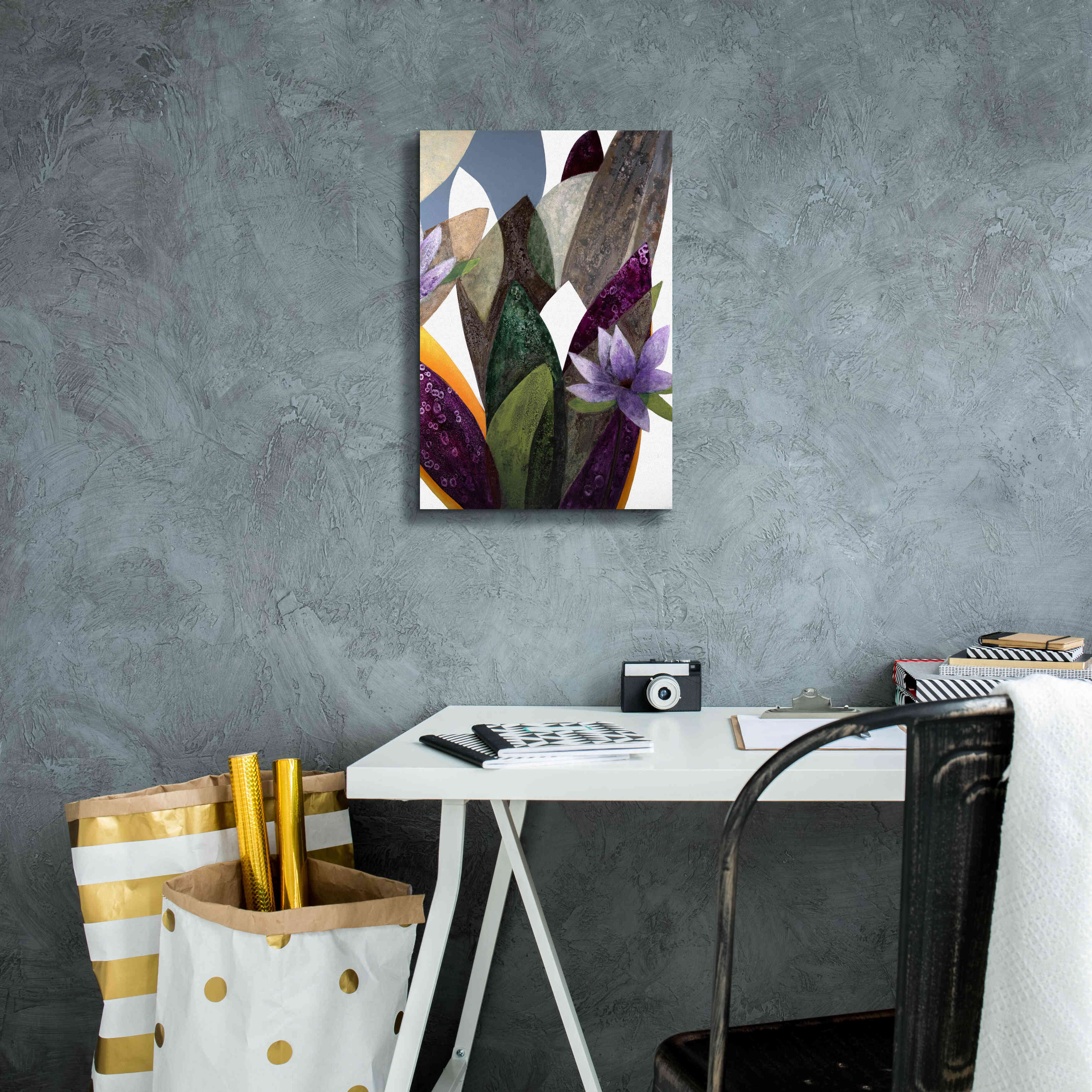 'Jardin Eterno 4' by Daniela Fedele, Giclee Canvas Wall Art,12x18