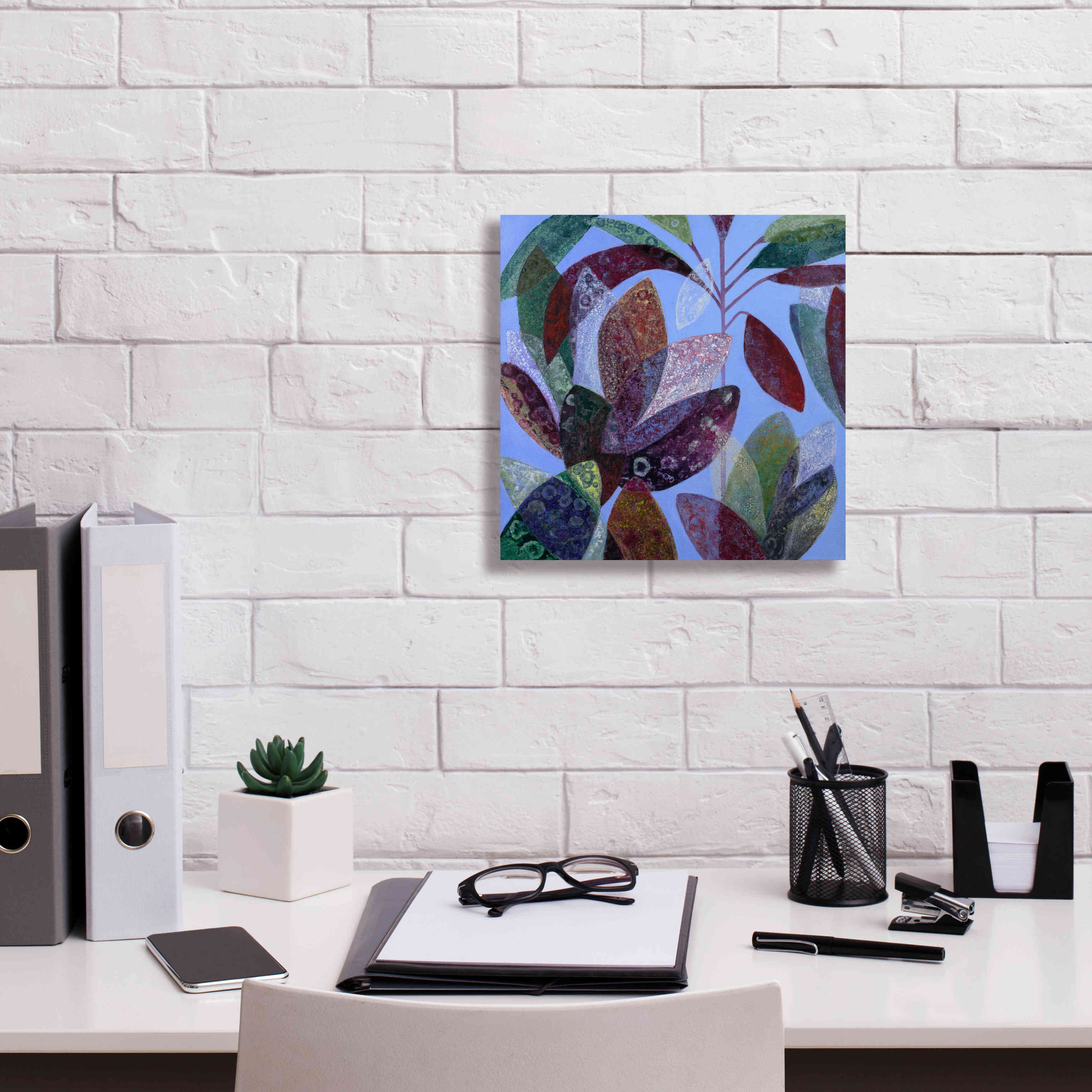 'Susurros Otonales' by Daniela Fedele, Giclee Canvas Wall Art,12x12