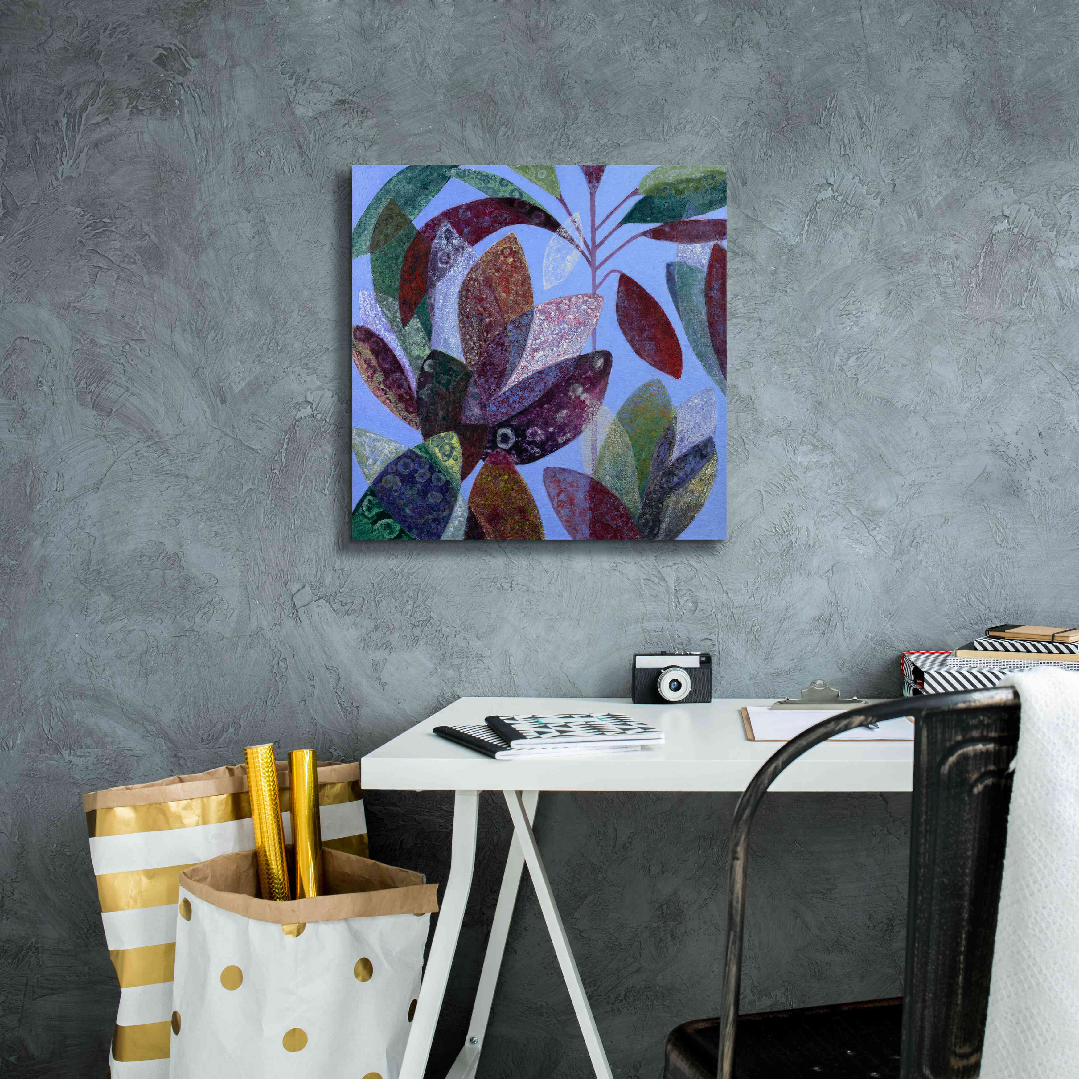 'Susurros Otonales' by Daniela Fedele, Giclee Canvas Wall Art,18x18