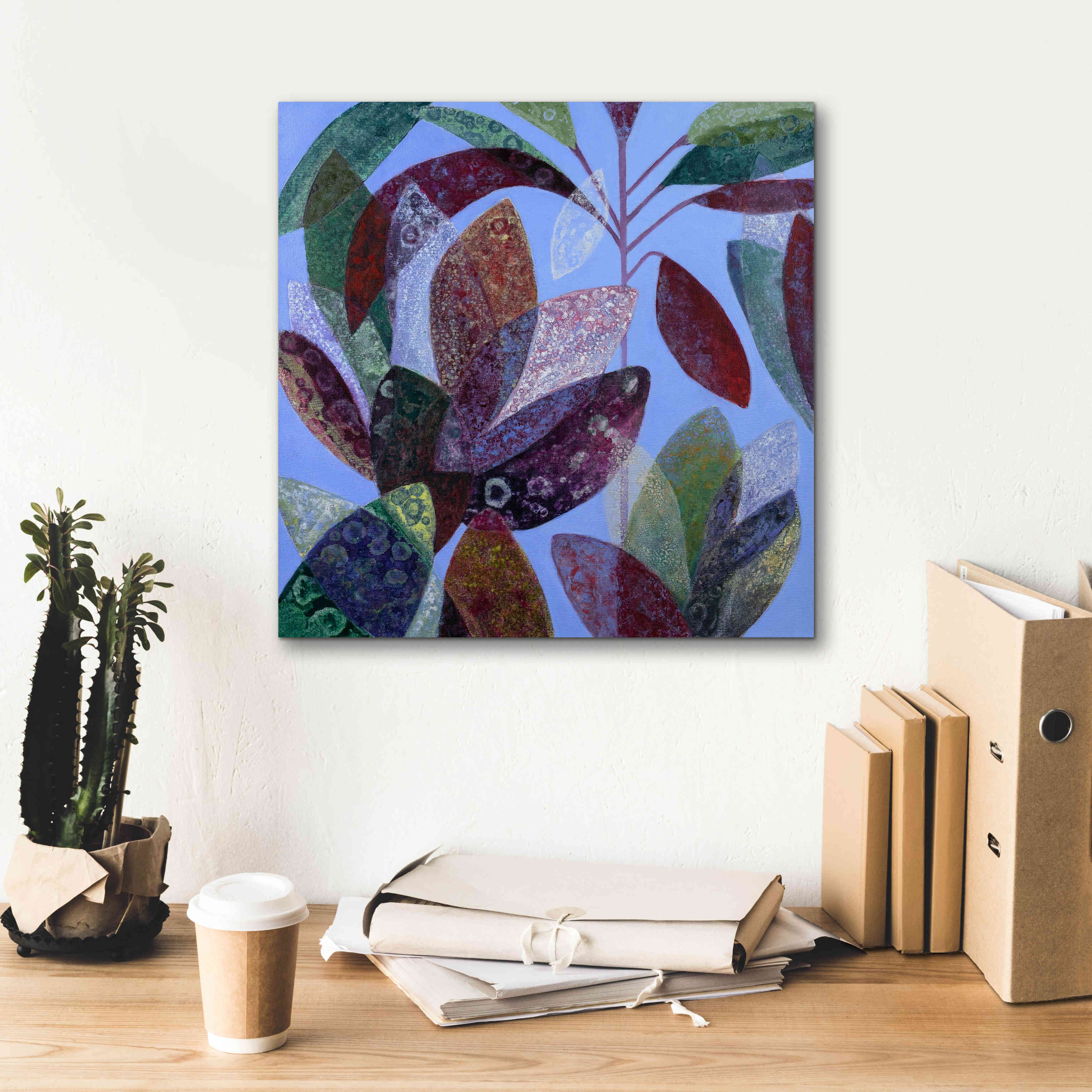 'Susurros Otonales' by Daniela Fedele, Giclee Canvas Wall Art,18x18