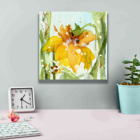 Image of 'Daffodil' by Dawn Derman, Giclee Canvas Wall Art,12x12