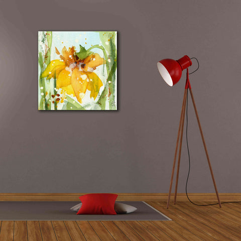 Image of 'Daffodil' by Dawn Derman, Giclee Canvas Wall Art,26x26