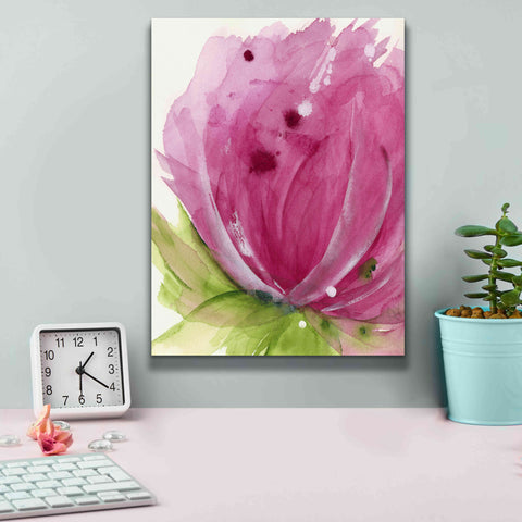 Image of 'Pink' by Dawn Derman, Giclee Canvas Wall Art,12x16