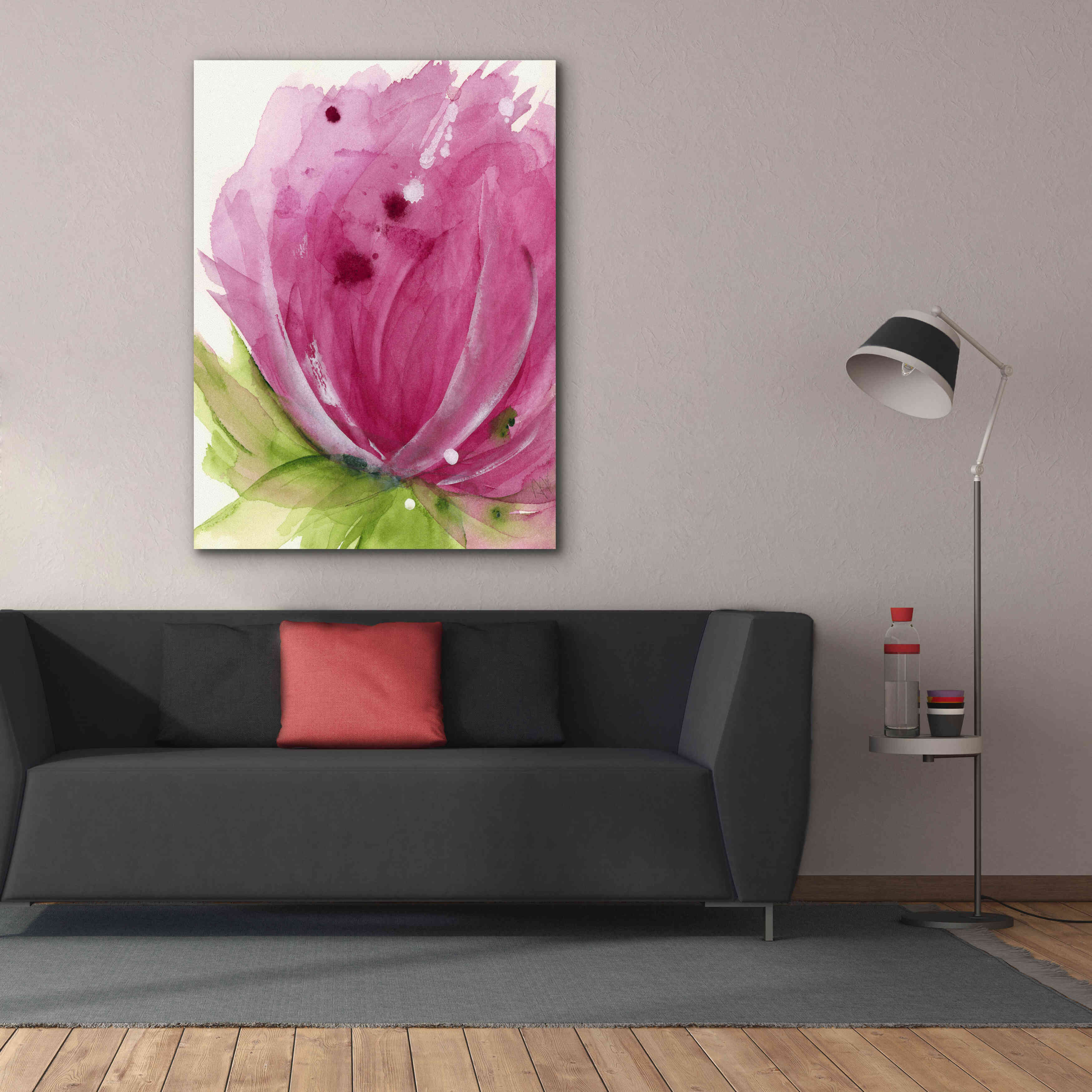 'Pink' by Dawn Derman, Giclee Canvas Wall Art,40x54