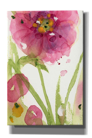 Image of 'Pink Wildflower' by Dawn Derman, Giclee Canvas Wall Art