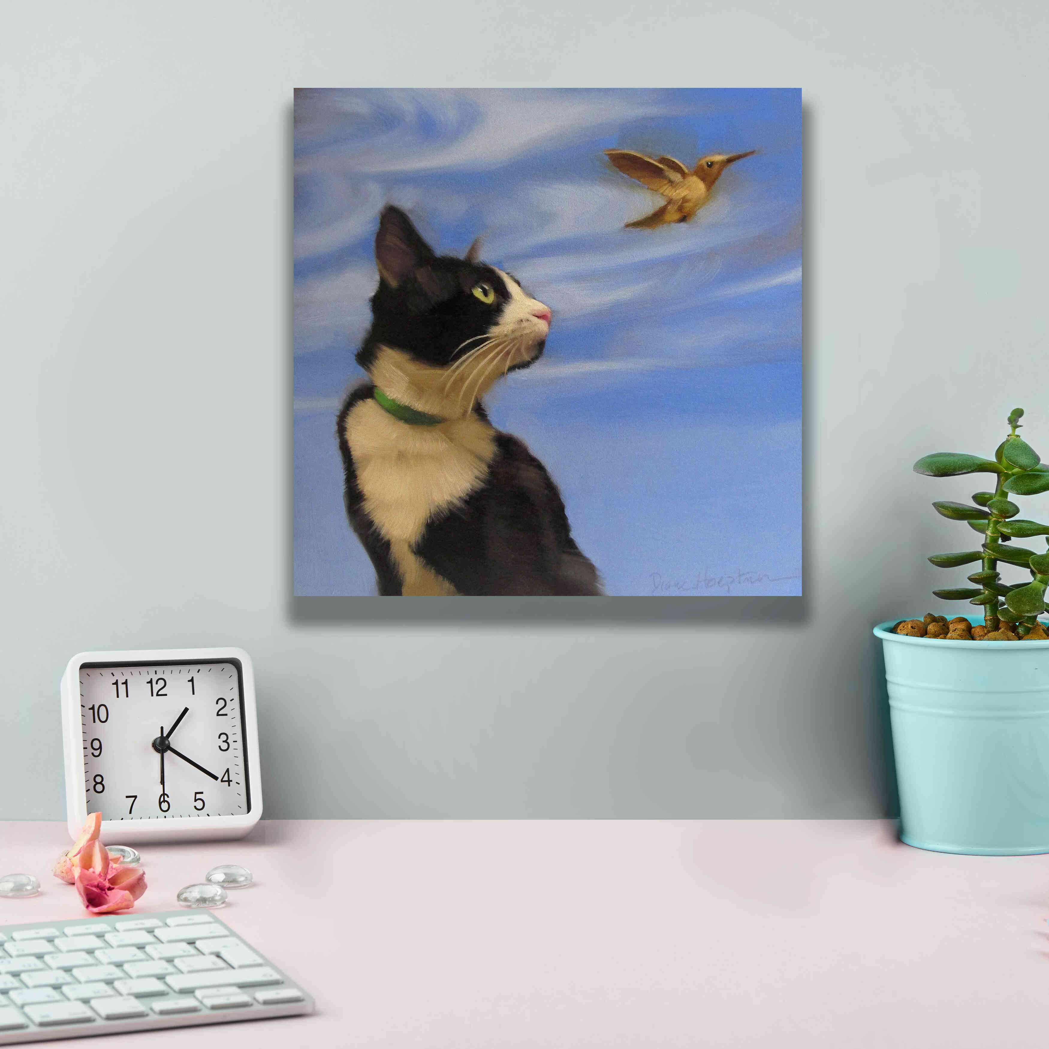 'Fly Away' by Diane Hoeptner, Giclee Canvas Wall Art,12x12