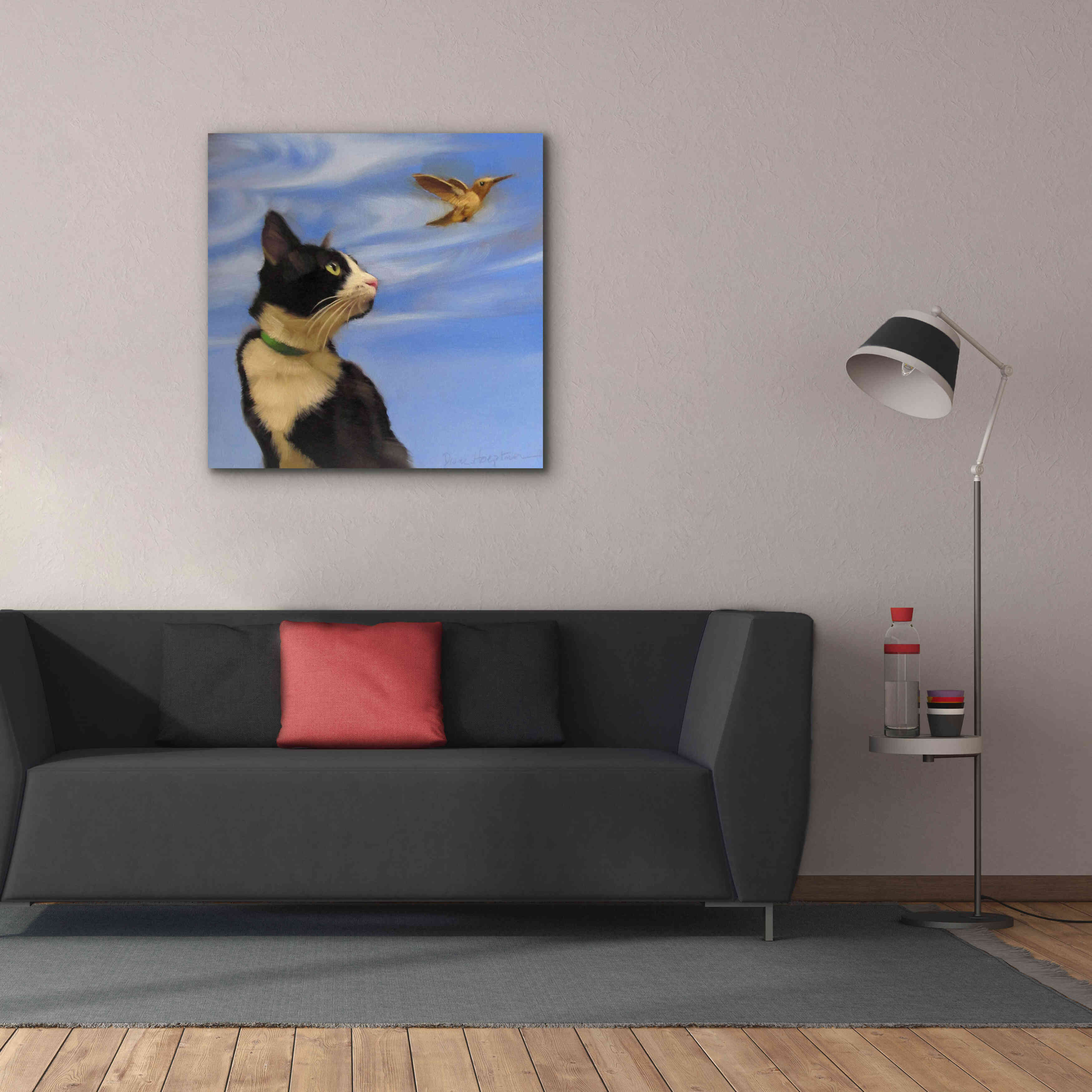 'Fly Away' by Diane Hoeptner, Giclee Canvas Wall Art,37x37