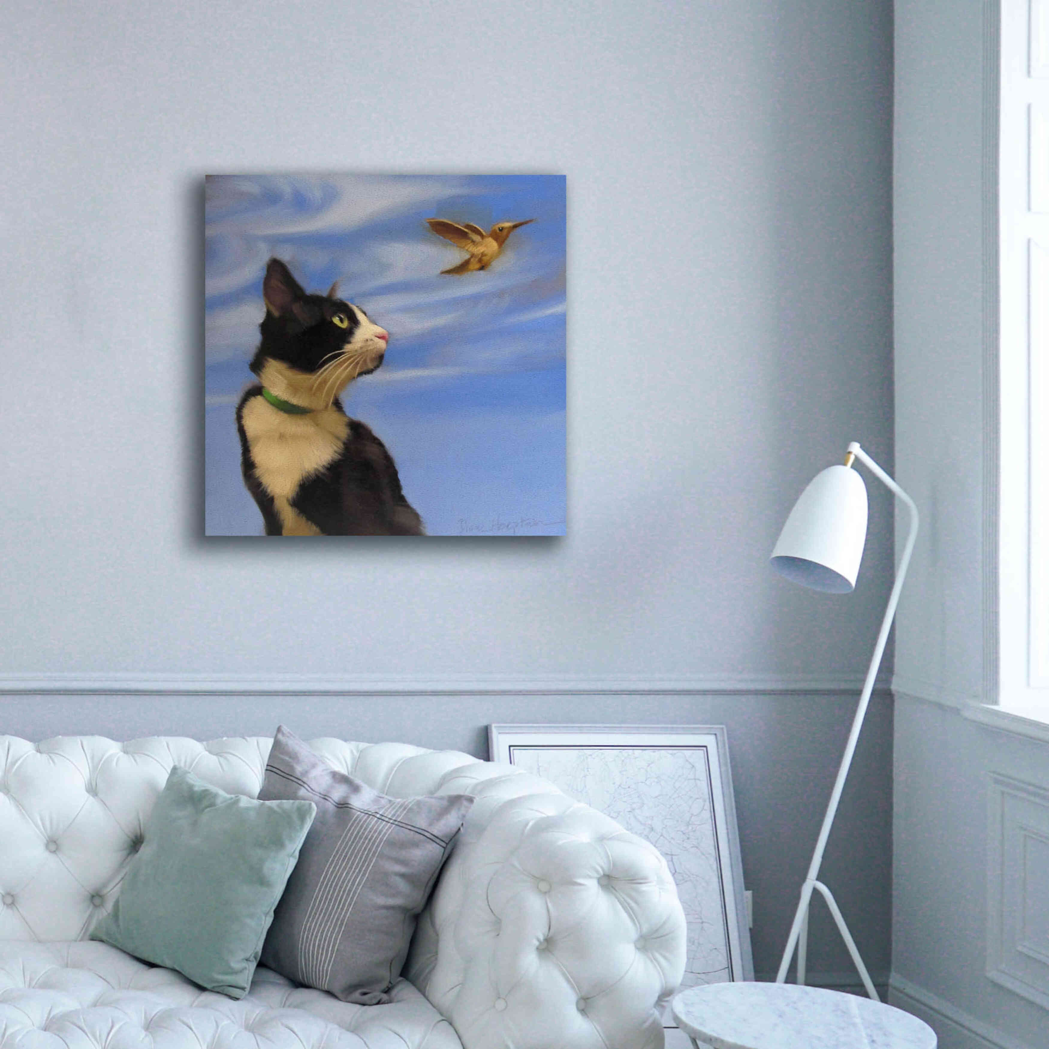 'Fly Away' by Diane Hoeptner, Giclee Canvas Wall Art,37x37