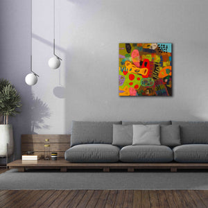 'Conversations in the Abstract 19' by Downs, Giclee Canvas Wall Art,37x37