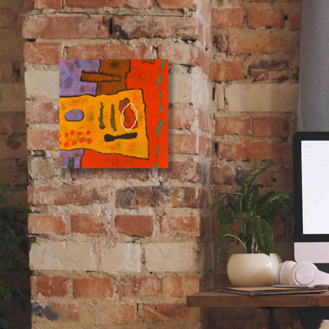 Image of 'Conversations in the Abstract 21' by Downs, Giclee Canvas Wall Art,12x12