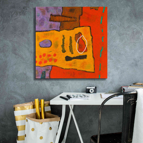 Image of 'Conversations in the Abstract 21' by Downs, Giclee Canvas Wall Art,26x26