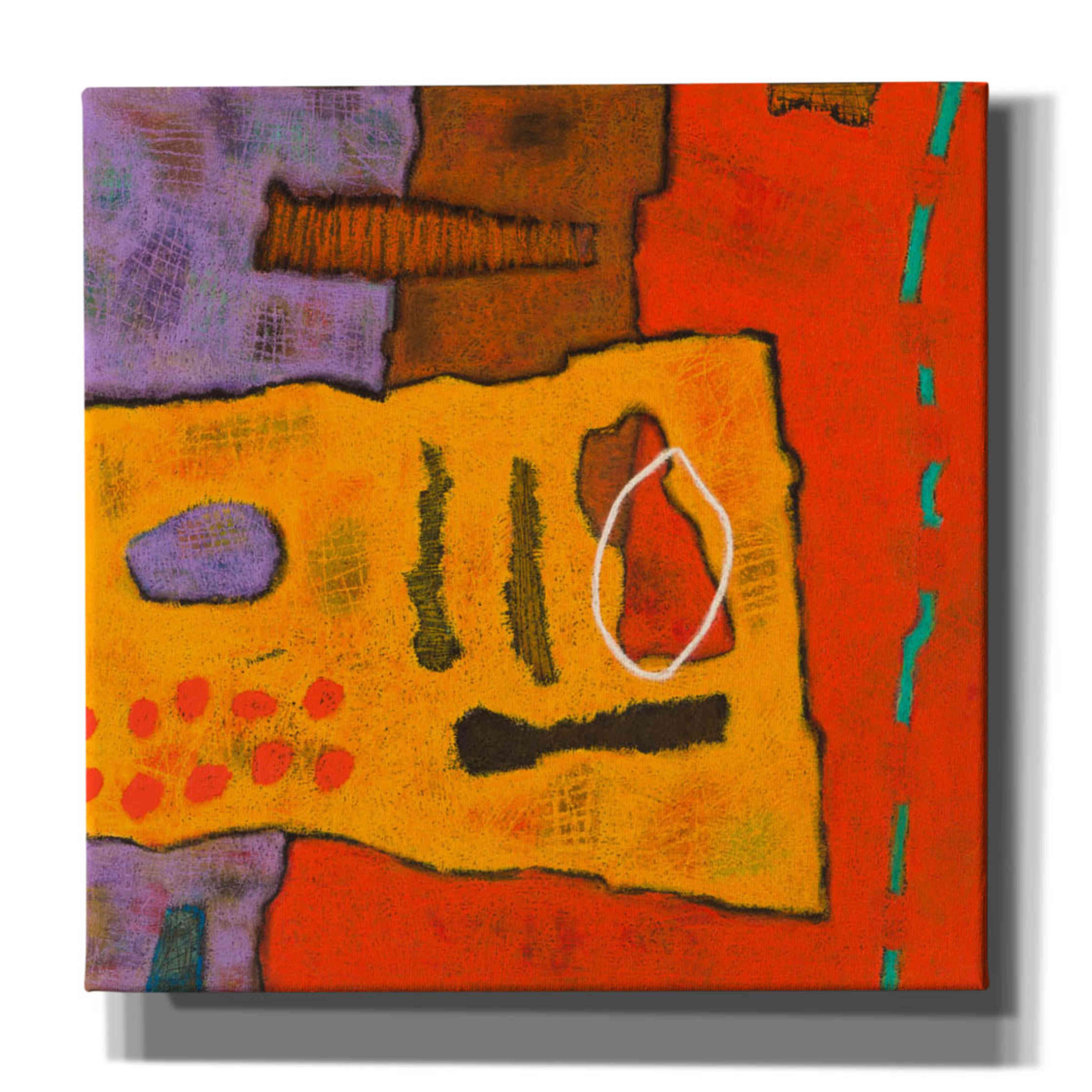 'Conversations in the Abstract 21' by Downs, Giclee Canvas Wall Art