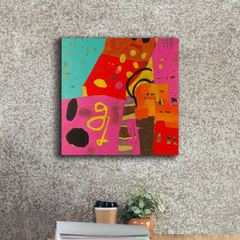 Image of 'Conversations in the Abstract 23' by Downs, Giclee Canvas Wall Art,18x18