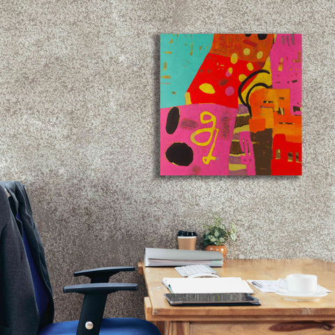 Image of 'Conversations in the Abstract 23' by Downs, Giclee Canvas Wall Art,26x26