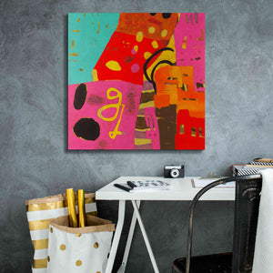 'Conversations in the Abstract 23' by Downs, Giclee Canvas Wall Art,26x26
