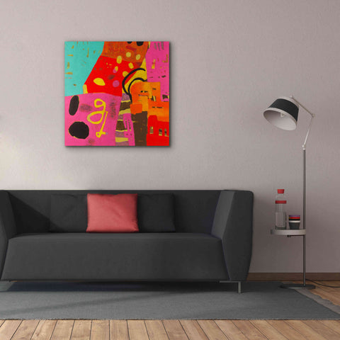 Image of 'Conversations in the Abstract 23' by Downs, Giclee Canvas Wall Art,37x37