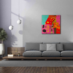 'Conversations in the Abstract 23' by Downs, Giclee Canvas Wall Art,37x37