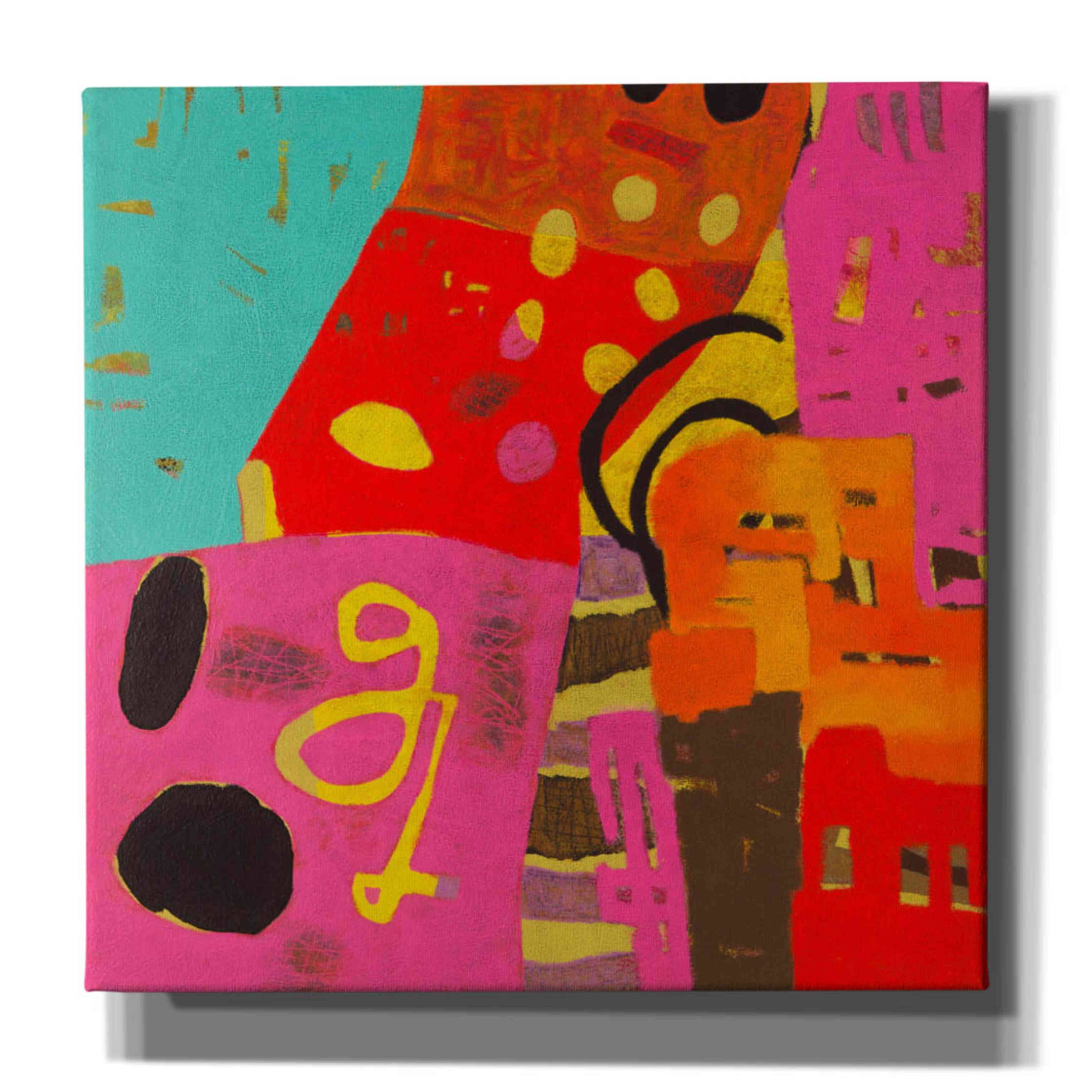 'Conversations in the Abstract 23' by Downs, Giclee Canvas Wall Art