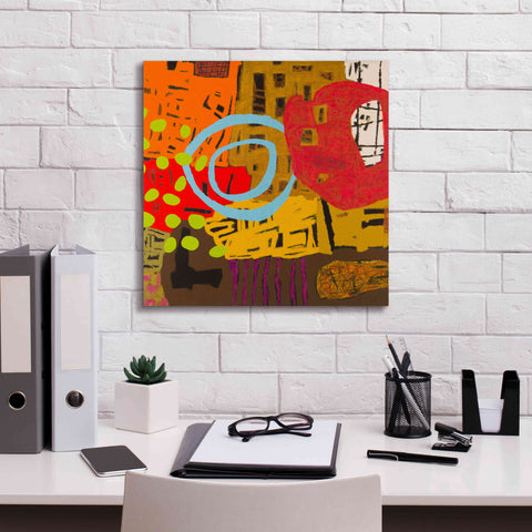 Image of 'Conversations in the Abstract 28' by Downs, Giclee Canvas Wall Art,18x18