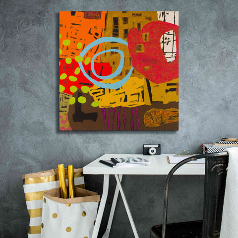 Image of 'Conversations in the Abstract 28' by Downs, Giclee Canvas Wall Art,26x26