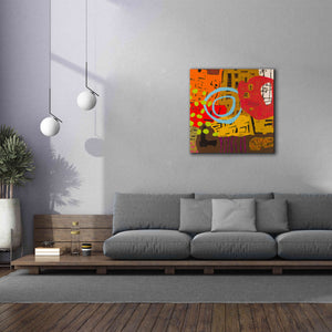 'Conversations in the Abstract 28' by Downs, Giclee Canvas Wall Art,37x37