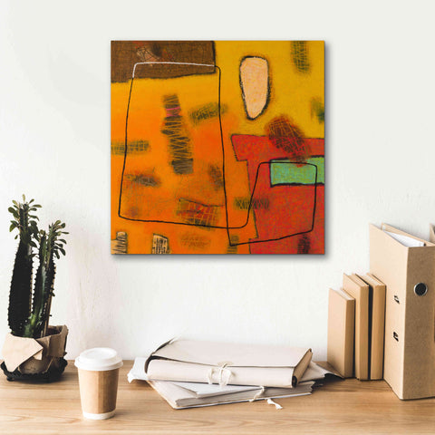 Image of 'Conversations in the Abstract 31' by Downs, Giclee Canvas Wall Art,18x18