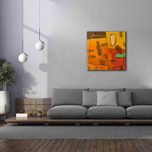 'Conversations in the Abstract 31' by Downs, Giclee Canvas Wall Art,37x37