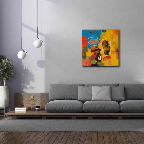 Image of 'Conversations in the Abstract 32' by Downs, Giclee Canvas Wall Art,37x37
