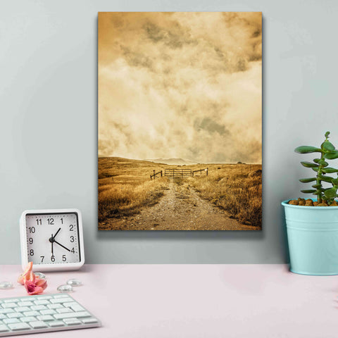 Image of 'Ranch Gate' by Edward M. Fielding, Giclee Canvas Wall Art,12x16