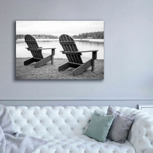 'Relaxing at the Lake' by Edward M. Fielding, Giclee Canvas Wall Art,60x40