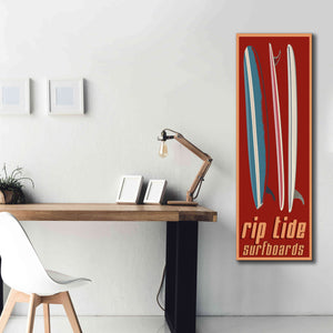 'Rip Tide' by Edward M. Fielding, Giclee Canvas Wall Art,20x60