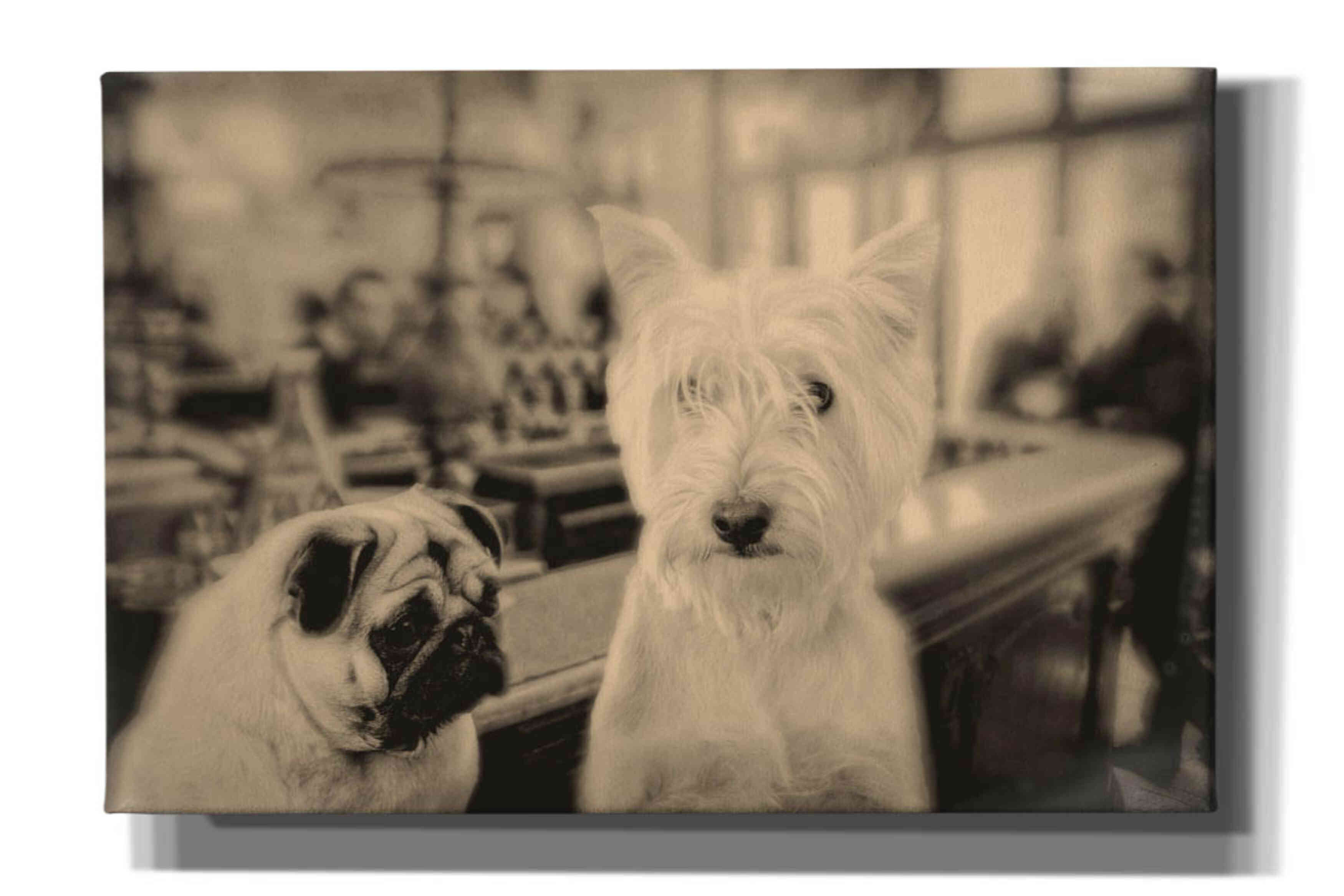 'Singles Night' by Edward M. Fielding, Giclee Canvas Wall Art