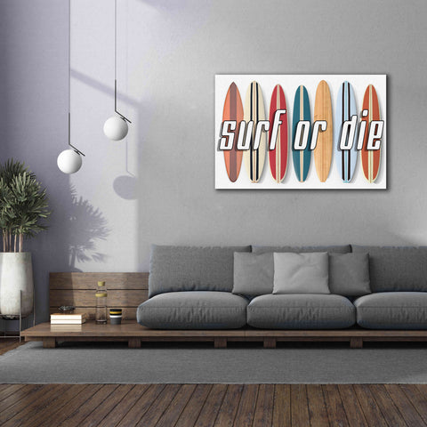 Image of 'Surf of Die' by Edward M. Fielding, Giclee Canvas Wall Art,60x40