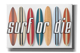 'Surf of Die' by Edward M. Fielding, Giclee Canvas Wall Art