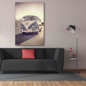 'Surfers’ Vintage VW Bus' by Edward M. Fielding, Giclee Canvas Wall Art,40x60