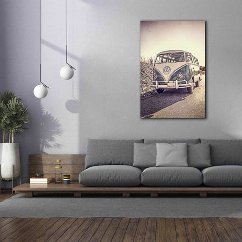 Image of 'Surfers’ Vintage VW Bus' by Edward M. Fielding, Giclee Canvas Wall Art,40x60