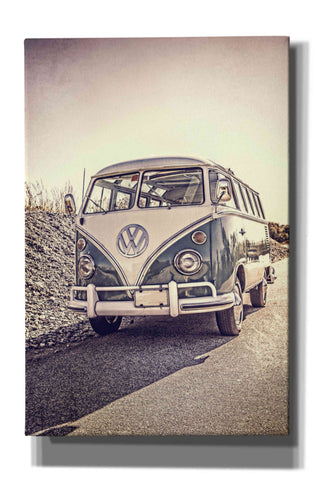 Image of 'Surfers’ Vintage VW Bus' by Edward M. Fielding, Giclee Canvas Wall Art