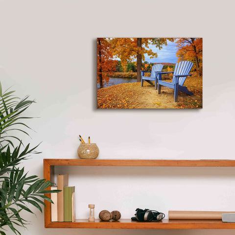 Image of 'Autumn Splendor' by Edward M. Fielding, Giclee Canvas Wall Art,18x12