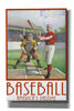 'Baseball America' by Edward M. Fielding, Giclee Canvas Wall Art
