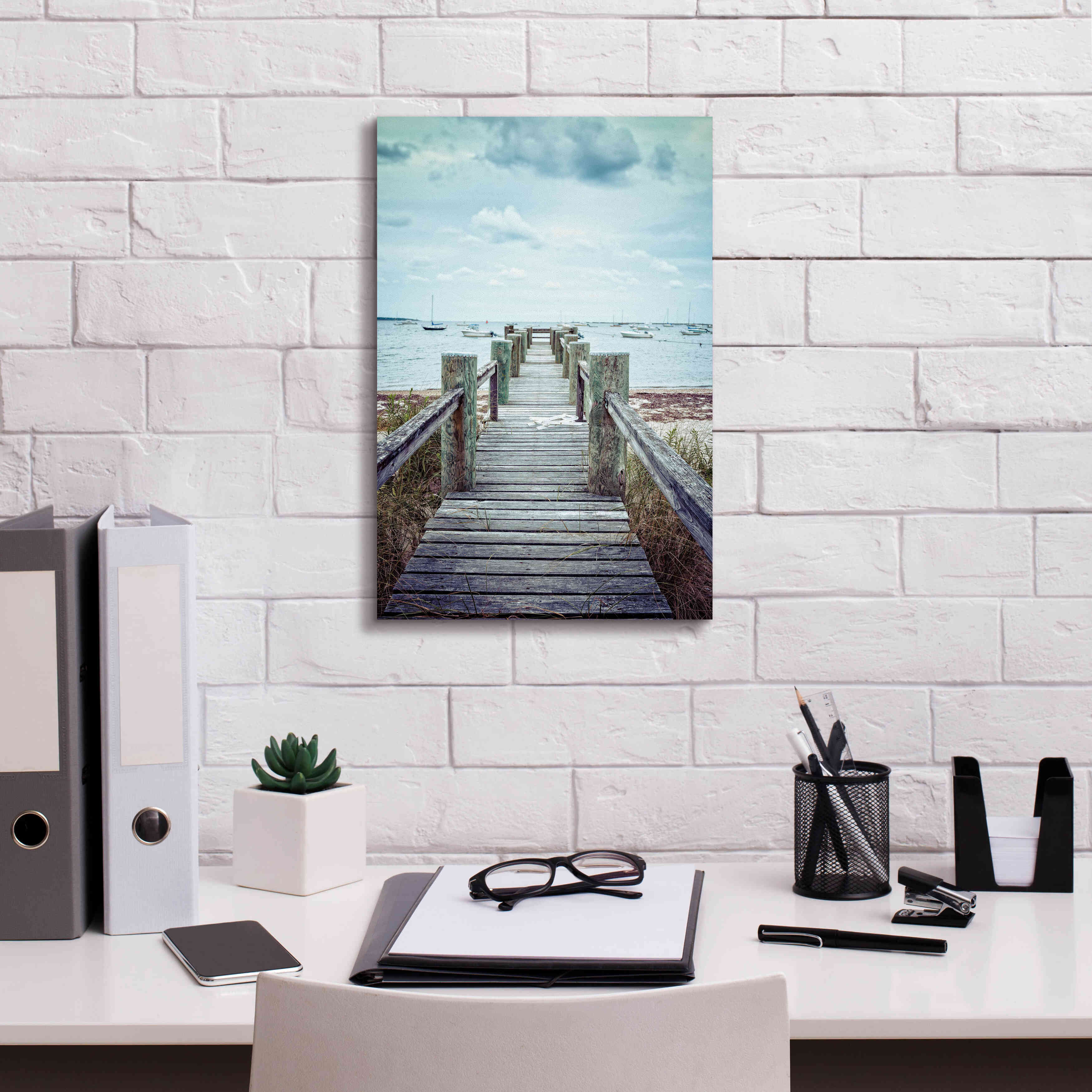 'Cape Cod' by Edward M. Fielding, Giclee Canvas Wall Art,12x18