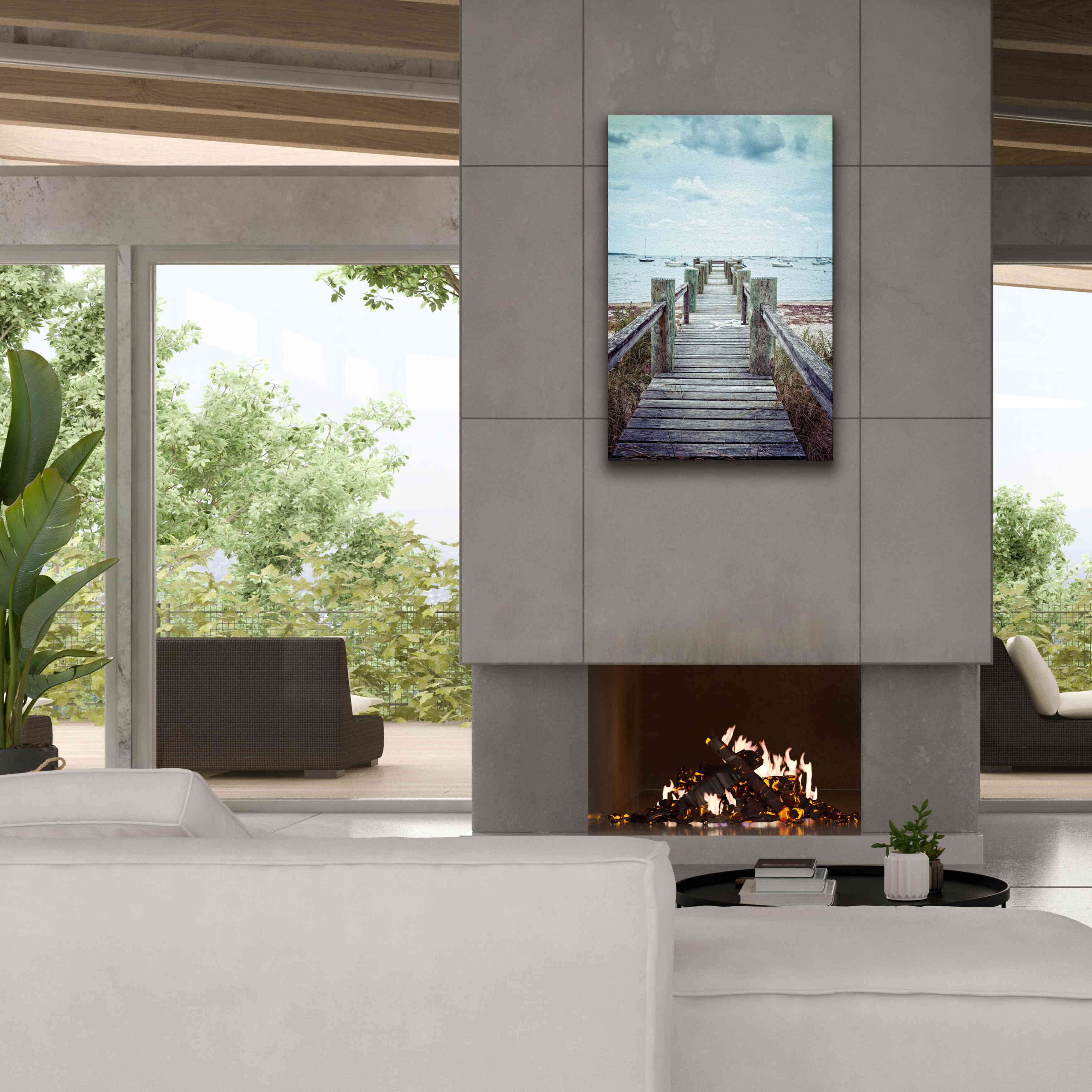 'Cape Cod' by Edward M. Fielding, Giclee Canvas Wall Art,26x40