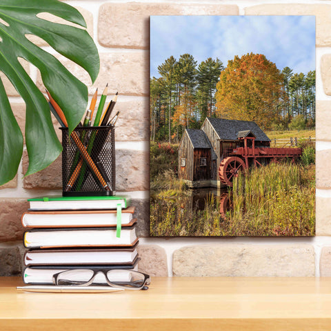 Image of 'Grist Mill' by Edward M. Fielding, Giclee Canvas Wall Art,12x16
