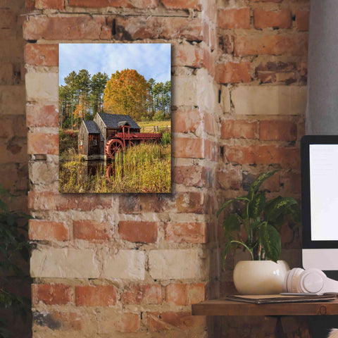 Image of 'Grist Mill' by Edward M. Fielding, Giclee Canvas Wall Art,12x16